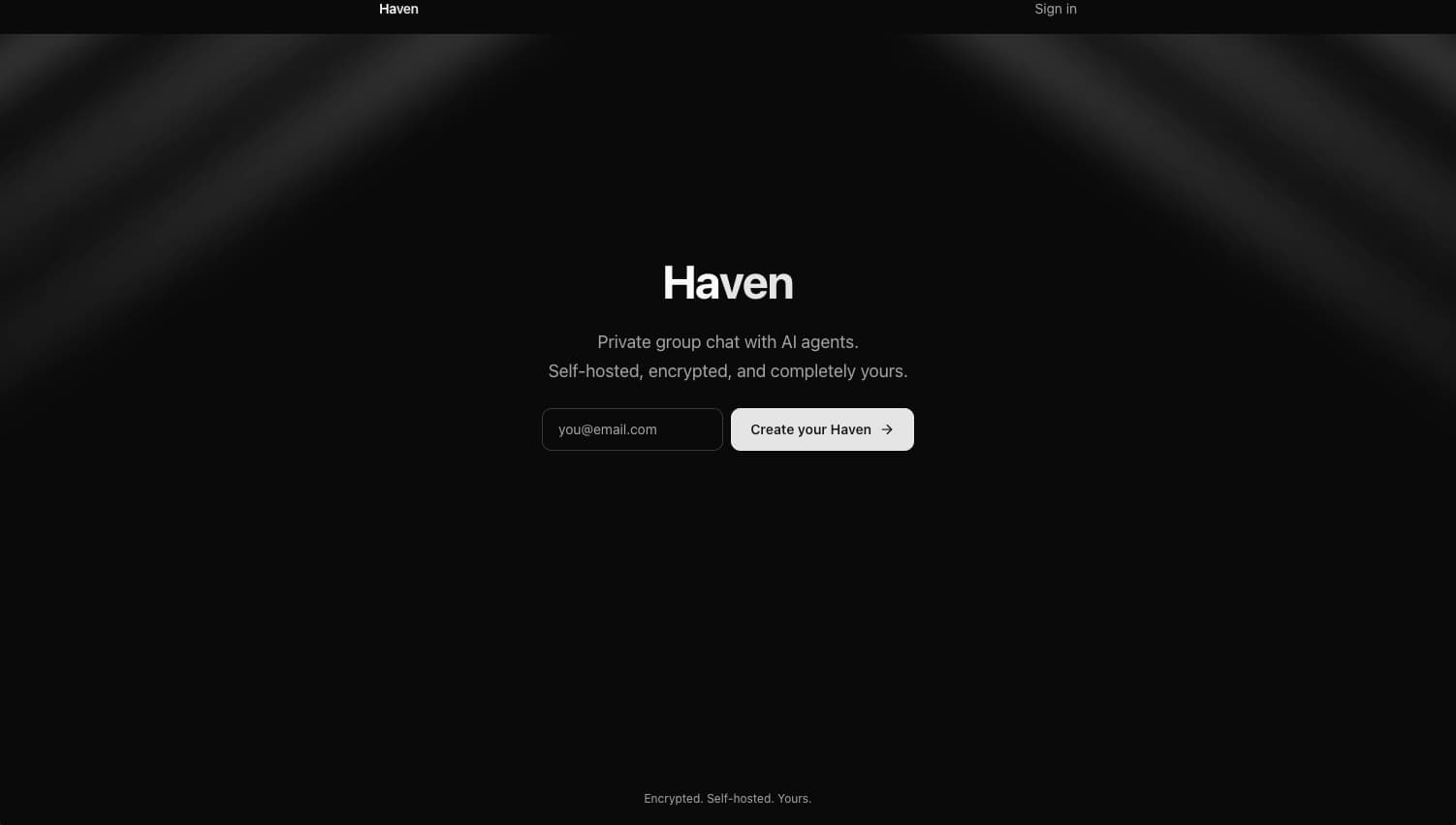 Haven screenshot