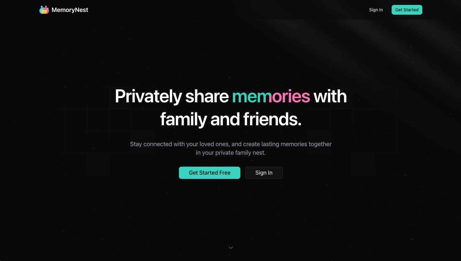 MemoryNest screenshot